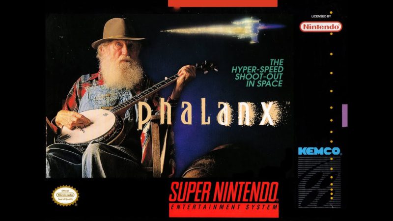 Phalanx: ¿el arte de caja de videojuegos más surrealista de todos los tiempos?